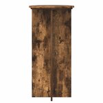 vidaXL Support de Plante 2 pièces Chêne fumé 40 x 40 x 80 cm