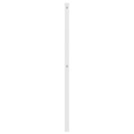 vidaXL Tête de lit métal blanc 160 cm