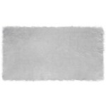 vidaXL Tapis Gris 80 x 150 cm Acrylique polyester