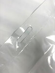 100 Enveloppes plastique opaques 65 microns - 520x665mm