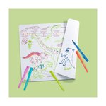 Ere des dinosaures a colorier
