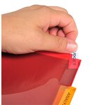 Intercalaires Pp Transparent Couleurs Avec Porte Étiquette A4 12 Positions - Couleurs Assorties - X 10 - Exacompta