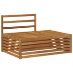 vidaXL Ensemble de canapés d'extérieur Naturel 203 5 x 83 x 73 cm