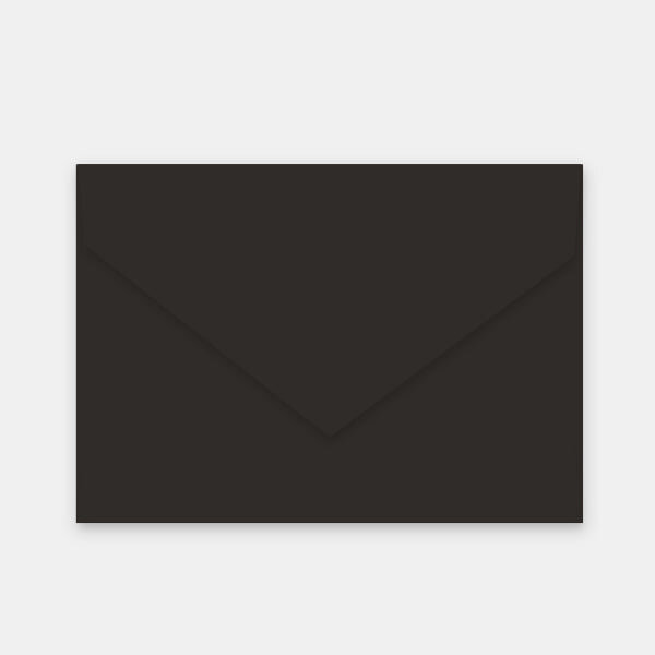 Lot de 50 enveloppes 165x215 mm vélin noir