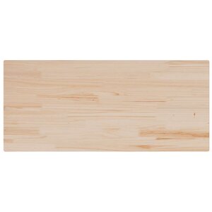 vidaXL Dessus de table 90x40x2 5 cm rectangulaire bois de pin massif