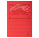 Pt 10 chemises à fenêtre SUPER ass 10c. EXACOMPTA