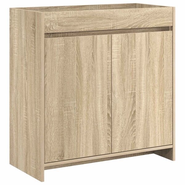 vidaXL Meuble sous lavabo de salle de bain Chêne Sonoma