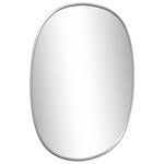 vidaXL Miroir mural Argenté 30x25 cm