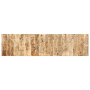 vidaXL Tête de lit 200 cm bois de manguier brut massif