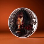 Pièce de monnaie en Argent 1000 Francs g 31.1 (1 oz) Millésime 2026 Urban Legends BLOODY MARY