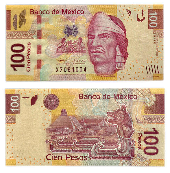 Billet de Collection 100 pesos 2009 Mexique - Neuf - P124e serie E