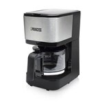Princess Machine à café à filtre Compact 8 600 W 0 75L Noir et argenté