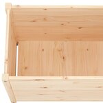 vidaXL Jardinière d'extérieur 100x50x70 cm Bois de pin massif