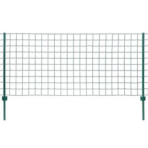 vidaXL Clôture Euro Acier 20x1 2 m Vert