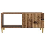 vidaXL Table basse Bois ancien 90 x 50 x 40 cm Bois d'ingénierie