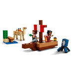 Aventure Épique avec le Bateau Pirate LEGO® Minecraft™ 21259