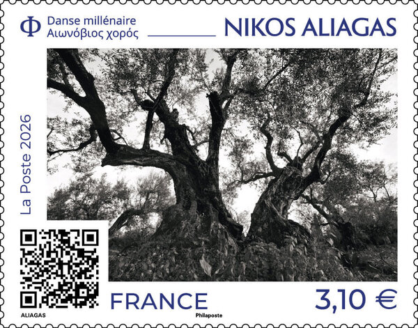 Timbre - Nikos Aliagas - Danse millénaire - Lettre Verte