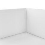 vidaXL Banc de jardin 2 places avec coussins en bois d'acacia et corde