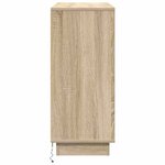 vidaXL Buffet Chêne Sonoma 90 x 32 x 75 cm Bois d'ingénierie