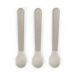 Done by Deer 1146519 - Cuillère pour bébé Foodie easy-grip 3-pack - Sand