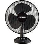 Ventilateur de table 45W Diam 40 cm noir MESKO