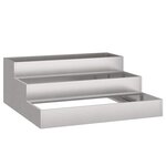 vidaXL Cache-pot de jardin Rouillé 90 x 90 x 35 cm