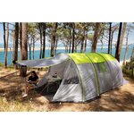 SURPASS - Tente de camping tunnel - 5 personnes - Vert & Gris