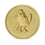 Jeux olympiques de paris 2024 - la mascotte - médaillon mascotte olympique