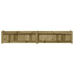 vidaXL Jardinières 2 Pièces bois de pin imprégné