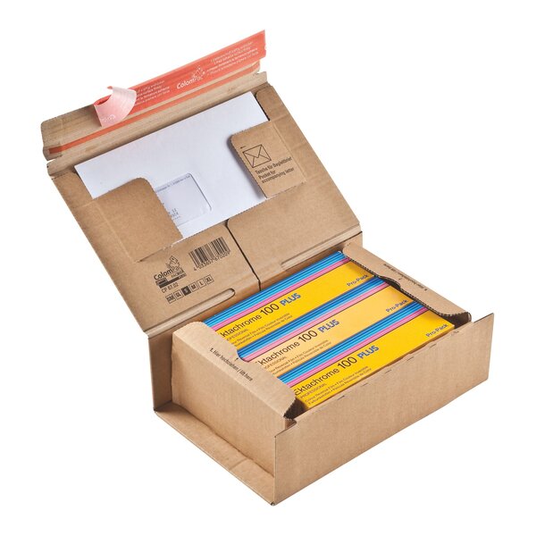 Boite postale carton 23 x 16 6 x 9 cm - lot de 10 - colompac