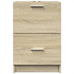 vidaXL Armoire d'évier chêne sonoma 40x37x59 cm bois d'ingénierie