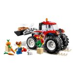 Lego city 60287 le tracteur jouet  jeux de la ferme avec les figurines de fermier et de lapin pour garçon ou fille de 5 ans