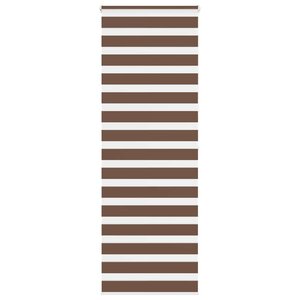 vidaXL Store zèbre marron 70x200 cm largeur du tissu 65 9 cm polyester