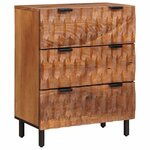 vidaXL Buffet Finition Acacia Brun 60 x 33 x 75 cm