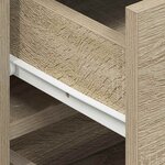 vidaXL Buffet Chêne sonoma 120 x 36 x 69 cm Bois d'ingénierie