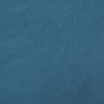 vidaXL Lit de repos bleu 90x200 cm velours