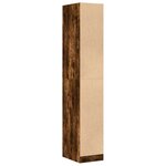 vidaXL Armoire d'apothicaire chêne fumé 30x41x174 5 cm bois ingénierie