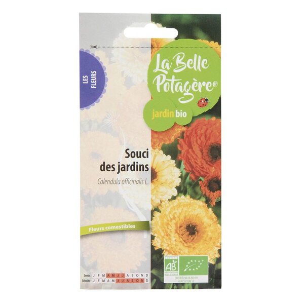 Graines à semer - Souci des jardins - 1 5 g