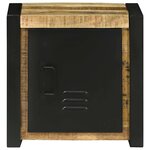 vidaXL Cabinet de Salle de Bain Marron Bois de manguier massif