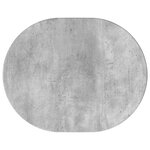 vidaXL Table d'appoint Gris béton 50 x 39 5 x 55 cm Bois d'ingénierie