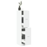 vidaXL Armoire d'apothicaire blanc 30x41x144 5 cm bois d'ingénierie