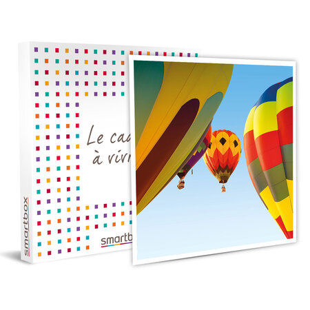 SMARTBOX - Coffret Cadeau - Montgolfière et Bulles en Duo - 6 vols en montgolfière