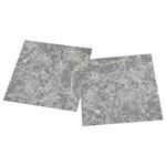 vidaXL Dalles de plancher autoadhésives 20 Pièces PVC 1 86 m² gris béton