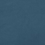vidaXL Tête de lit Bleu foncé 80x5x78/88 cm Velours