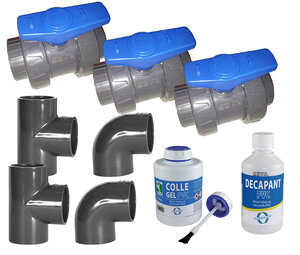 Kit by-Pass POOLEX pour pompe à chaleur de piscine
