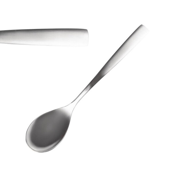 Cuillère à dessert 183 mm satin - lot de 12 - comas -  - inox 18/10 183