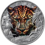 Monnaie LEOPARD Born To Be Wild 1 Oz Argent 1$ Samoa 2026
