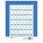 rillprint Étiquettes autocollantes 105x42 4 mm 1000 feuilles Blanc