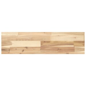 vidaXL Étagère flottante 100x20x4 cm bois d'acacia massif non traité