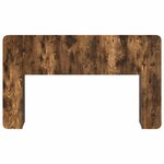 vidaXL Cabinet de Tête de Lit Chêne fumé Bois d'ingénierie